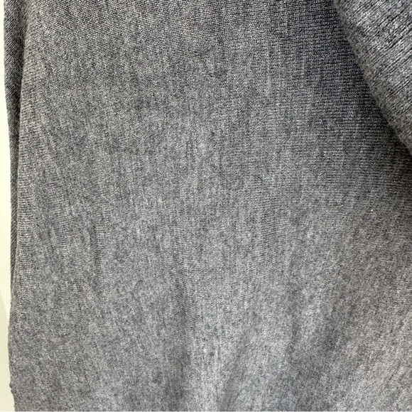 Dreamers Oversized Gray Cowl Neck Flowy Tunic Sweater SZ Large - Picture 8 of 12